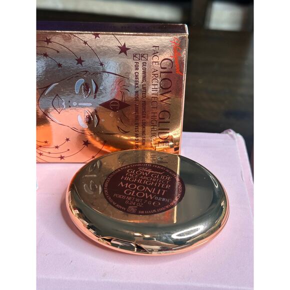 CHARLOTTE TILBURY GLOW GLIDE HIGHLIGHTER SHADE MOONLIT/GLOW - Picture 6 of 6